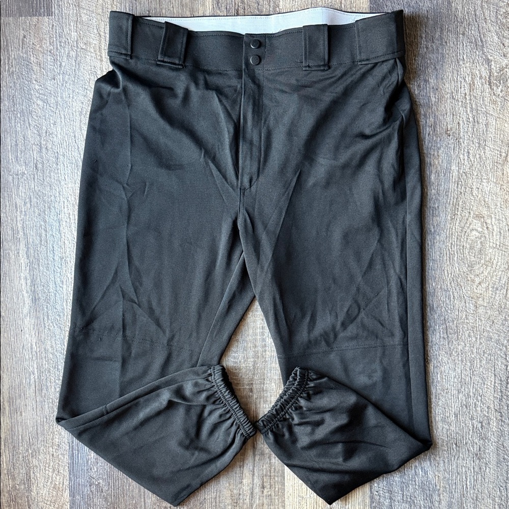 Rawlings‎ Adult Baseball Pants XL Black Athletic Baseball Uniform Pants